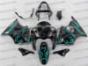 Kawasaki ZX6R Teal Tribal Fairings - Image 1 of 0