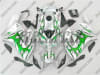 Honda CBR 1000RR Silver/Green Tribal Fairings - Image 1 of 0