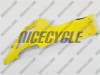 Kawasaki ZX6R Yellow/White Splash Fairings - Image 4 of 0