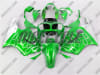 Kawasaki ZX12R Mean Green Flame Fairings - Image 1 of 0