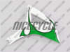 Suzuki GSX-R 1000 Green Tribal on White Fairings - Image 2 of 0