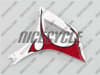 Suzuki GSX-R 1000 Red Tribal on White Fairings Fairings - Image 2 of 0