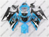 Sky Blue/Black Suzuki GSX-R 600 750 Fairings - Image 1 of 0