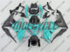 Blue Teal Kawasaki ZX6R Fairings - Image 1 of 0