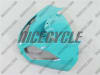 Blue Teal Kawasaki ZX6R Fairings - Image 3 of 0