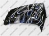 Kawasaki ZX10R Dual Blue Flame Fairings - Image 2 of 0