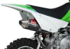 Yoshimura Kawasaki KLX110L (02-24) RS-2 Stainless Full Exhaust, w/ Carbon Fiber Muffler - Image 4 of 0