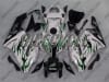 Green Fire/White Honda CBR 1000RR Motorcycle Fairings - Image 1 of 0