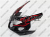 Red Flame Suzuki GSX-R 600 750 Fairings - Image 4 of 0