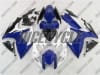 Plasma Blue/White Suzuki GSX-R 600 750 Fairings - Image 1 of 0