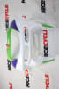 Kawasaki ZX-9R White/Purple/Green Fairings - Image 4 of 0