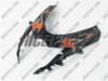 Suzuki GSX-R 600 750 Orange Tribal/Black Fairings - Image 2 of 0