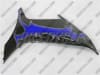 Suzuki GSX-R 600 750 Blue Tribal/Black Fairings - Image 3 of 0