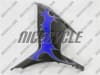 Suzuki GSX-R 600 750 Blue Tribal/Black Fairings - Image 4 of 0