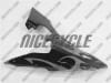 Yamaha YZF-R1 Silver Tribal Fairings - Image 4 of 0