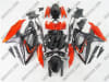 Suzuki GSX-R 600 750 Black/Red Motorcycle Fairings - Image 1 of 0