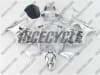 Kawasaki ZX6R Tribal Black/Silver Fairings - Image 1 of 0