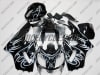 Kawasaki ZX12R Black Tribal Fairings - Image 1 of 0