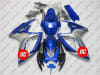 Silver/Blue Suzuki GSX-R 600 750 Fairings - Image 1 of 0