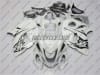 White/Black Kanji Suzuki GSX-R 1300 Hayabusa Fairings - Image 1 of 0