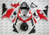 Suzuki GSX-R 1000 OEM Style Red/Silver Fairings - Image 1 of 0