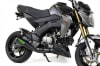 Brocks Kawasaki Alien Head 2 Full System Black CerakoteÂ® 12" Muffler Z125 Pro (17-24) - Image 3 of 0
