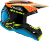 ALPINESTARS SM3 YOUTH FRAY HELMET BLK/ORNG/YLW FLUO - Image 3 of 0