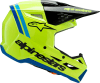 ALPINESTARS SM3 YOUTH RADIUM HELMETW FLUO/BLK/BLUE - Image 3 of 0