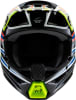 ALPINESTARS SM3 YOUTH WURX HELMET BLK/YLW FLUO/BLUE/RED  - Image 2 of 0