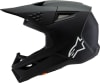 ALPINESTARS SM3 YOUTH SOLID HELMET BLACK MATTE - Image 4 of 0