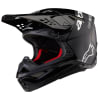 ALPINESTARS SUPERTECH S-M10 FLOOD HELMET BLACK/DARK GREY M&G - Image 1 of 0