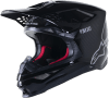 ALPINESTARS SUPERTECH S-M10 SOLID HELMET BLACK GLOSSY/CARBON - Image 1 of 0