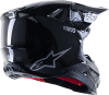 ALPINESTARS SUPERTECH S-M10 SOLID HELMET BLACK GLOSSY/CARBON - Image 2 of 0