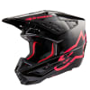 ALPINESTARS S-M5 CORP HELMET BLACK/DIVA PINK GLOSSY - Image 1 of 0