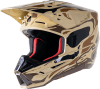 ALPINESTARS S-M5 MINERAL HELMET DARK BROWN/KANGAROO MATTE - Image 1 of 0