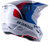 ALPINESTARS HONDA S-M5 HELMET WHITE/BLUE/RED GLOSSY - Image 2 of 0