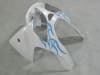 Kawasaki ZX6R White/Blue Flame Fairings - Image 2 of 0