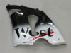 Kawasaki ZX6R Black/White West Fairings - Image 2 of 0