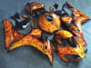 Honda CBR1000RR Airbrush Flames Fairings - Image 1 of 0