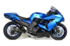 Brocks Kawasaki Predator Full System - Stainless Front Section w/ Electro-Black Muffler ZX-14R (12-24) - Image 1 of 0
