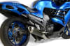Brocks Kawasaki Predator Full System - Stainless Front Section w/ Electro-Black Muffler ZX-14R (12-24) - Image 3 of 0