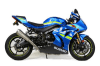 Brocks Suzuki Predator Full System - Stainless Front Section w/ Titanium Muffler GSX-R1000/R (17-25) - Image 1 of 0
