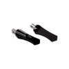 Brocks Harley-Davidson Softail (18-22) Diamond Driver Foot Pegs Black - Image 1 of 0