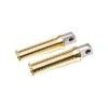 Brocks Harley-Davidson Touring (17-22) Sharif Passenger Foot Pegs Brass - Image 1 of 0
