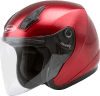 GMAX OF-17 OPEN-FACE HELMET CANDY RED - Image 1 of 0