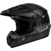 GMAX YOUTH MX-46Y FREQUENCY OFFROAD HELMET MATTE BLACK/GREY - Image 1 of 0