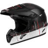 GMAX MX-46 FREQUENCY OFF-ROAD HELMET MATTE BLACK/WHITE - Image 1 of 0