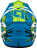 GMAX YOUTH MX-46Y UNSTABLE HELMET MATTE BLUE/GREEN - Image 2 of 0