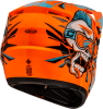 GMAX YOUTH MX-46Y UNSTABLE HELMET HI VIS ORANGE/BLUE - Image 4 of 0
