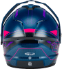 GMAX MD-74S SPECTRE SNOW HELMET W/ ELEC SHLD BLUE/PINK/PURPLE - Image 2 of 0